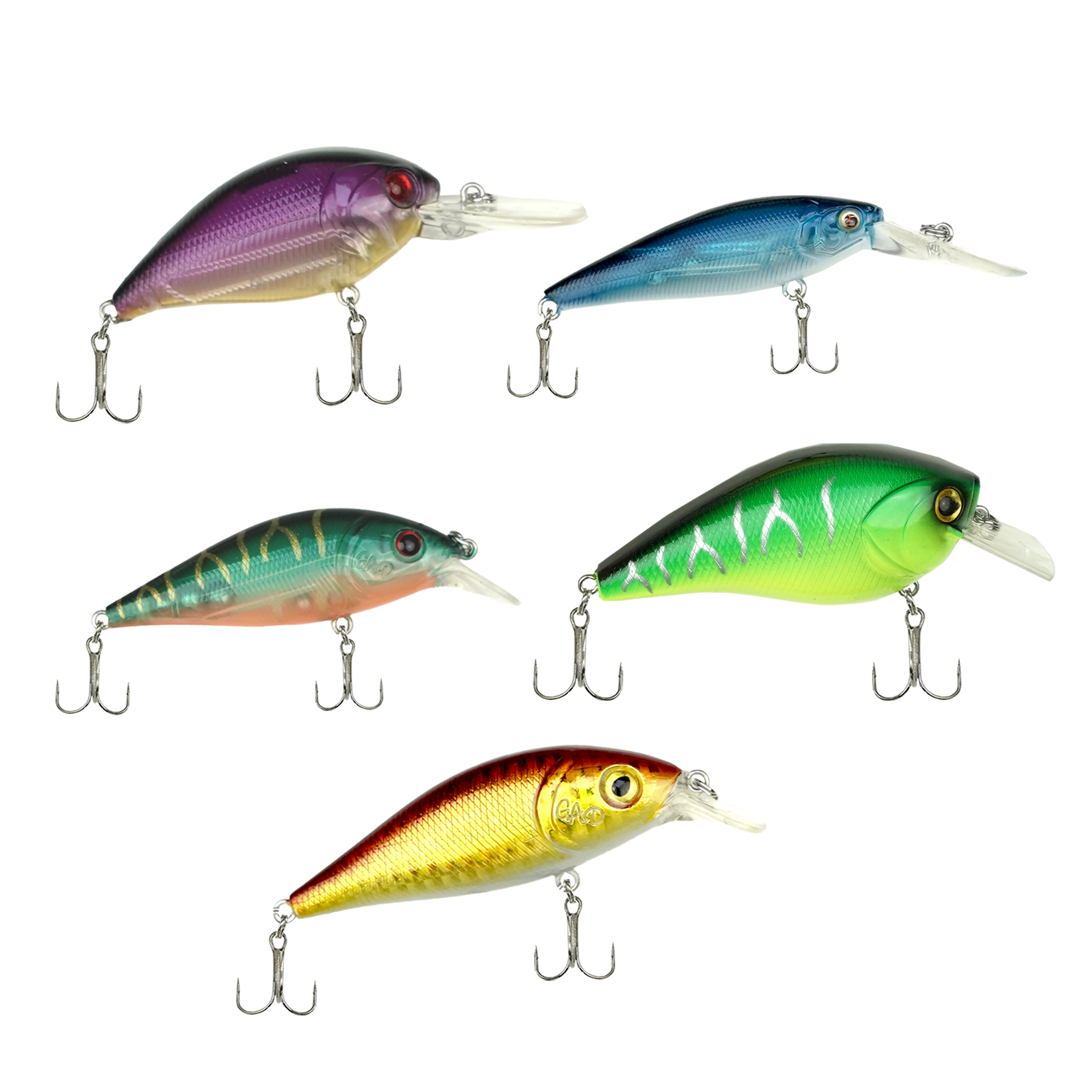 Fish-Xpro Köder-Set Wobbler -Set 25-teilig