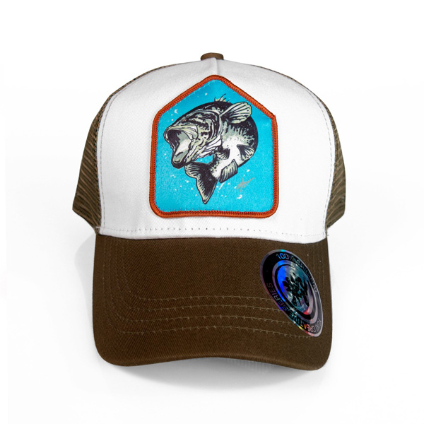 Yuki YCS Schwarzbarsch Patch Trucker Cap
