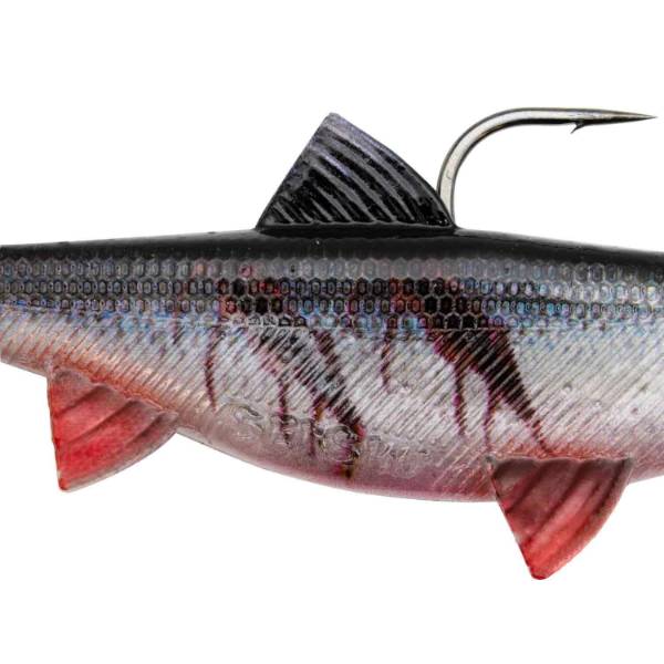 Senshu Real Fin Shad 12 Ready2Catch | Blutiger Köderfisch | 12cm | 25g | 3 Stück