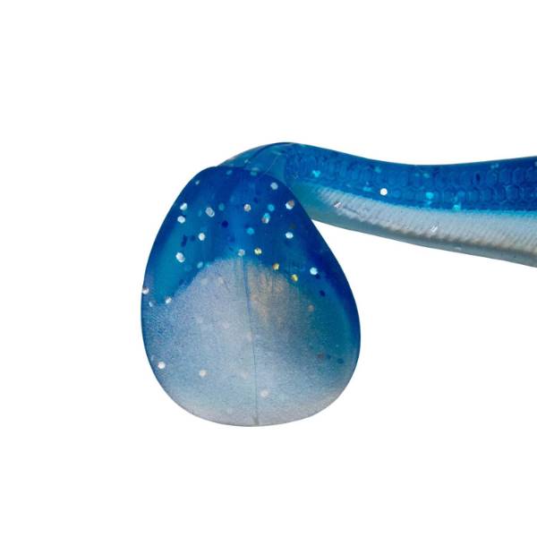 Senshu Real Fin Shad 12 Ready2Catch | Flockiges Blau | 12cm | 25g | 3 Stück