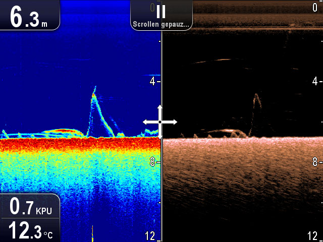 Fishfinder mit Touchscreen