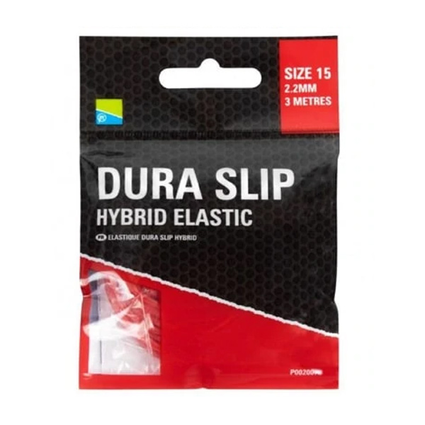 Preston Dura Slip Hybrid Elastic | Rot | Größe 15