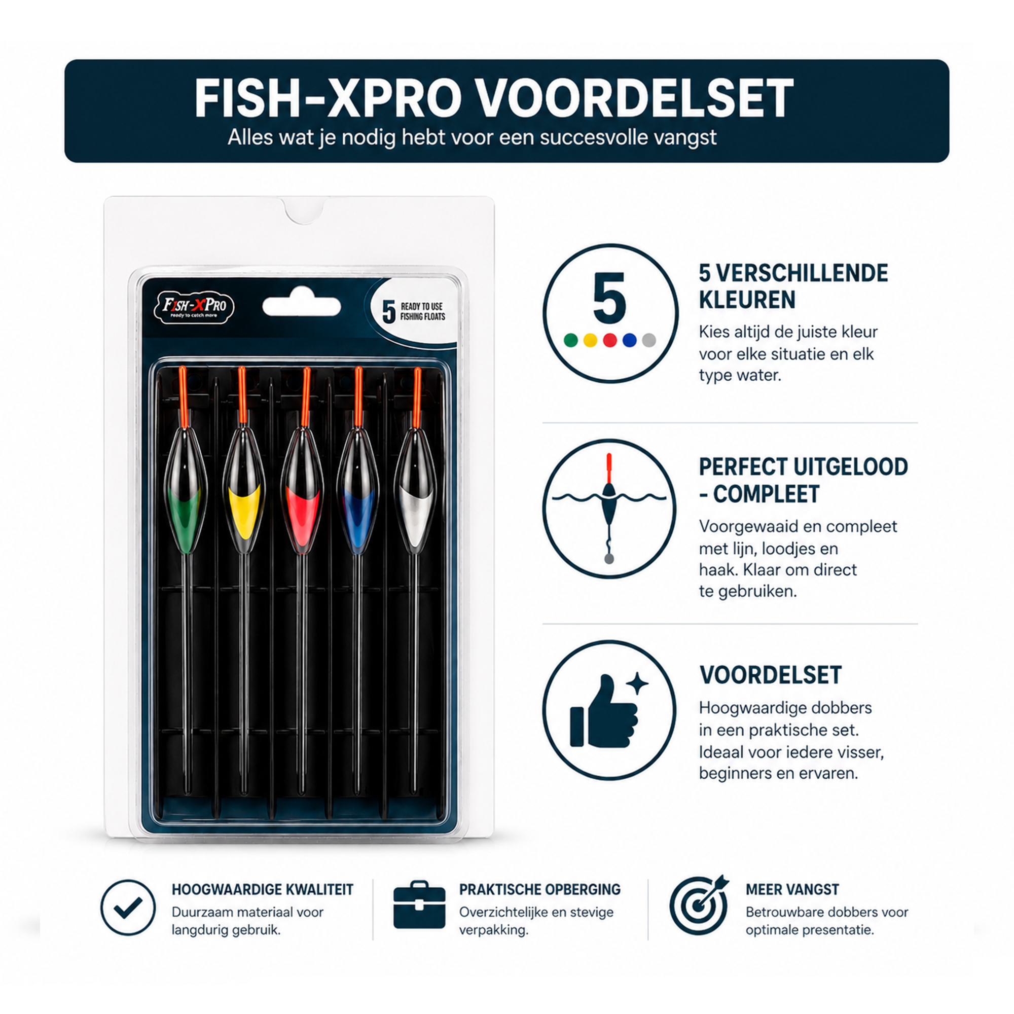 FISH-XPRO-Rigs auf der Karte 5 Stück