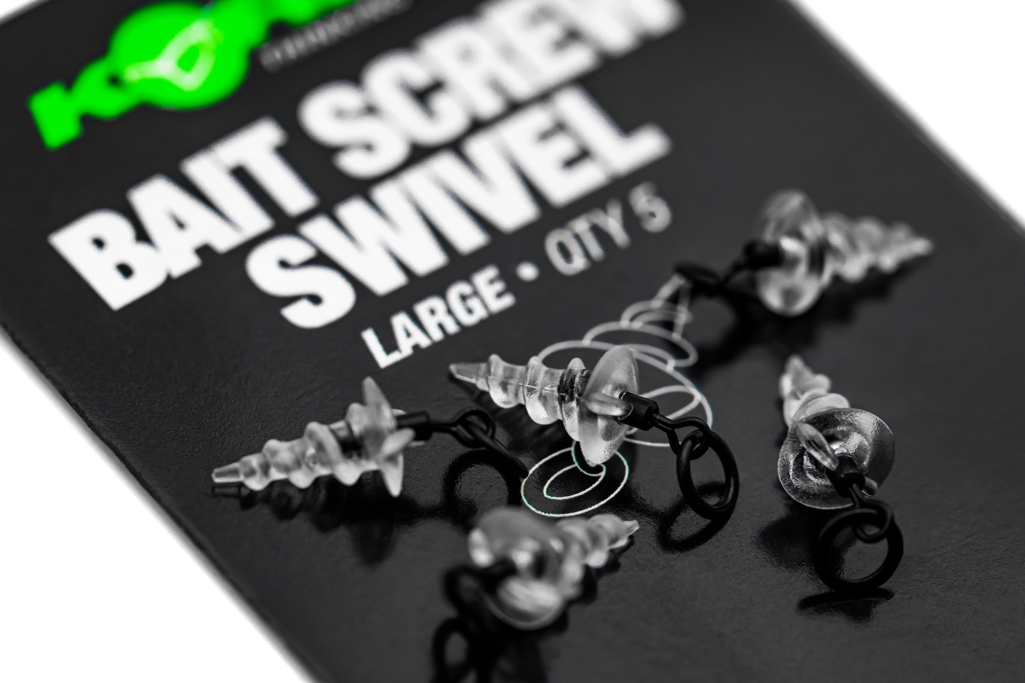 Korda Micro Ring Swivel Bait Screw - Large