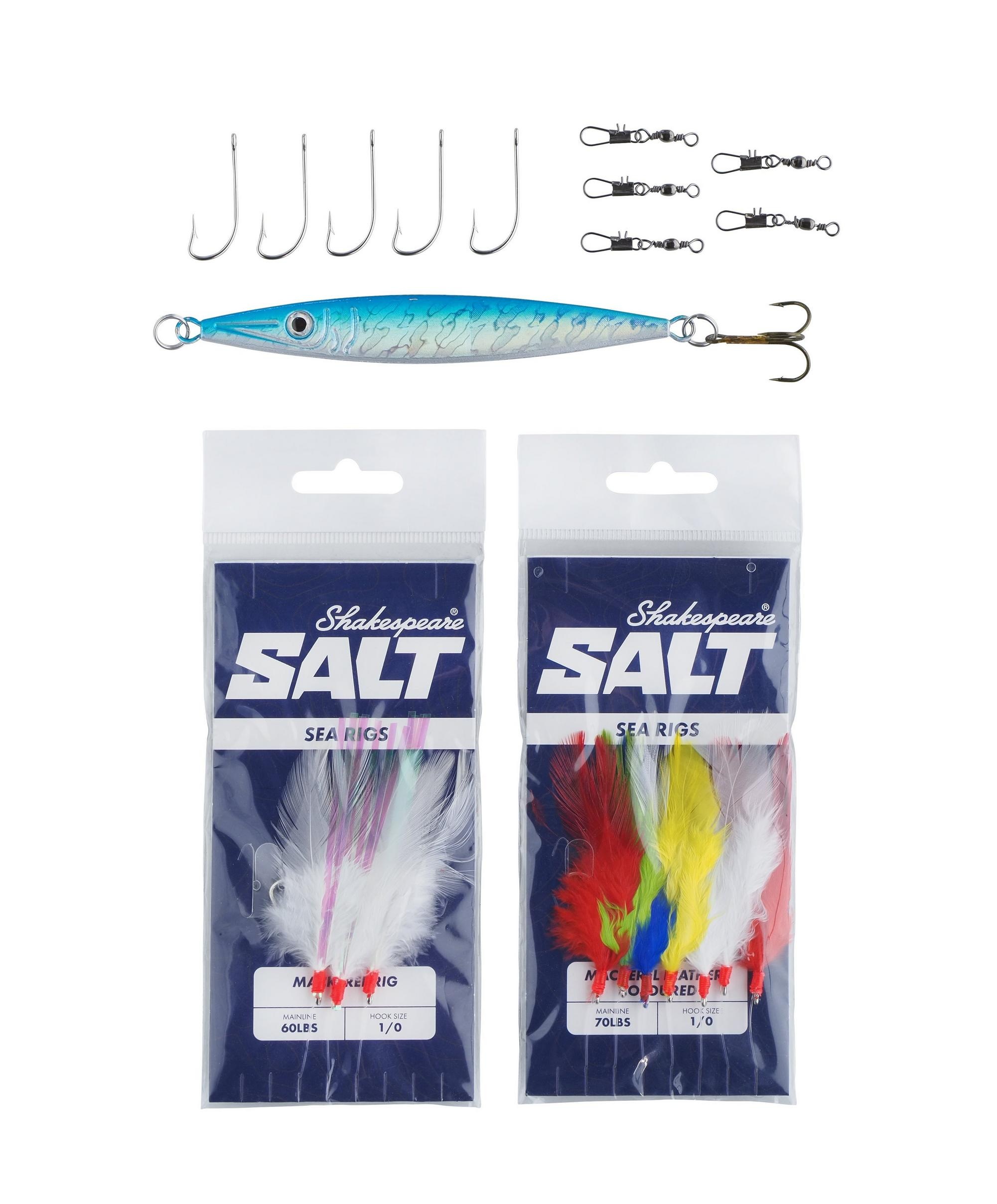 Shakespeare Salt Boat Basher - 8Ft - 100-300G - 2Pcs - Cmb