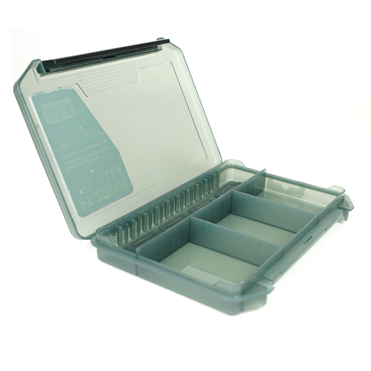 Eurocatch Pro-Tackle LureBox - Viskoffer - 20G Indeelbaar 20x15x3cm Grey 