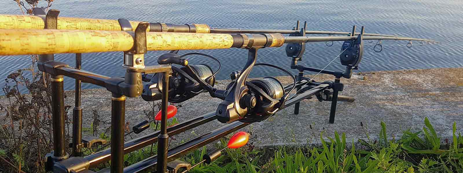 Statisches Angeln mit totem Köderfisch