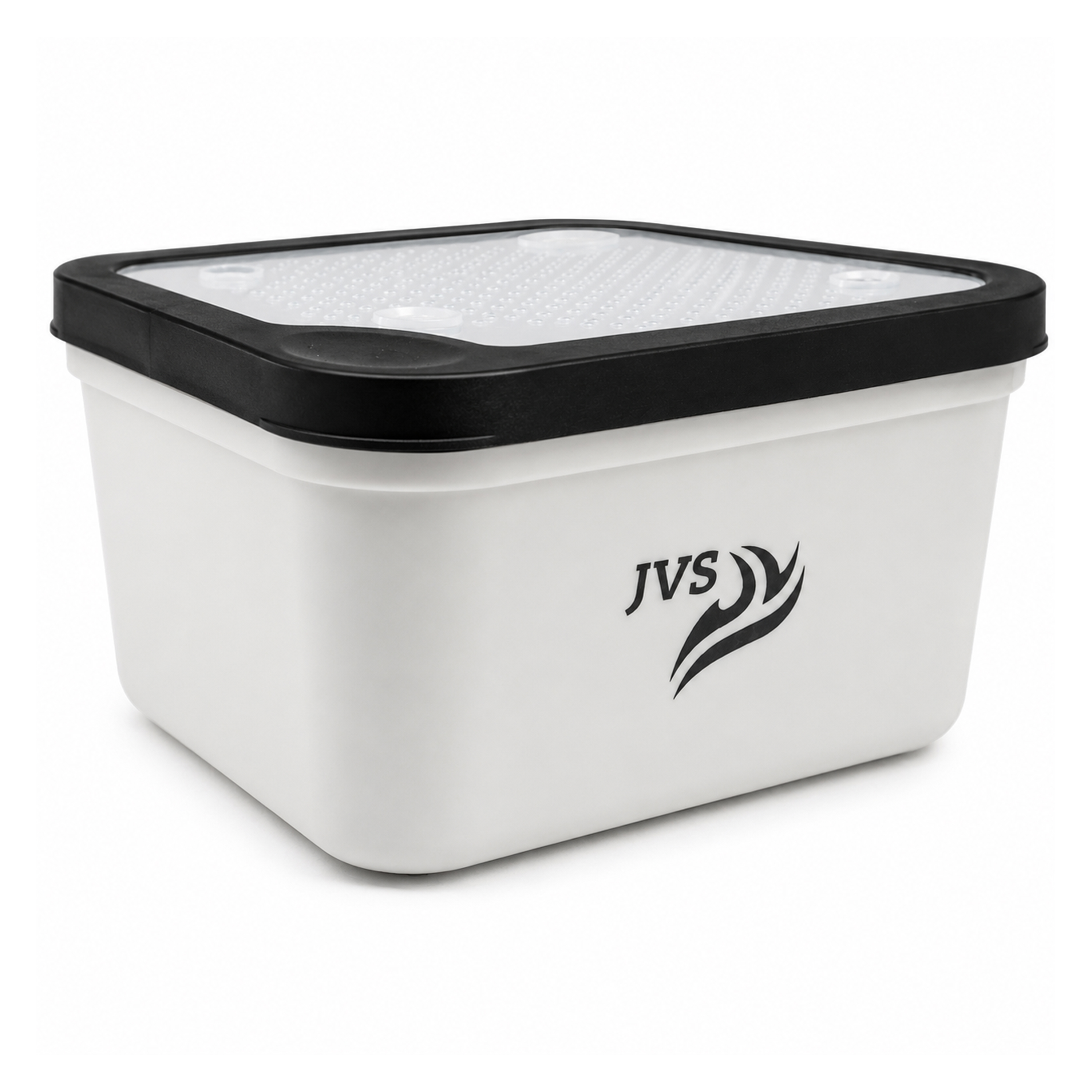 JVS Madenbox mit Gummidichtung – inklusive Pellet-Sieb – hoch