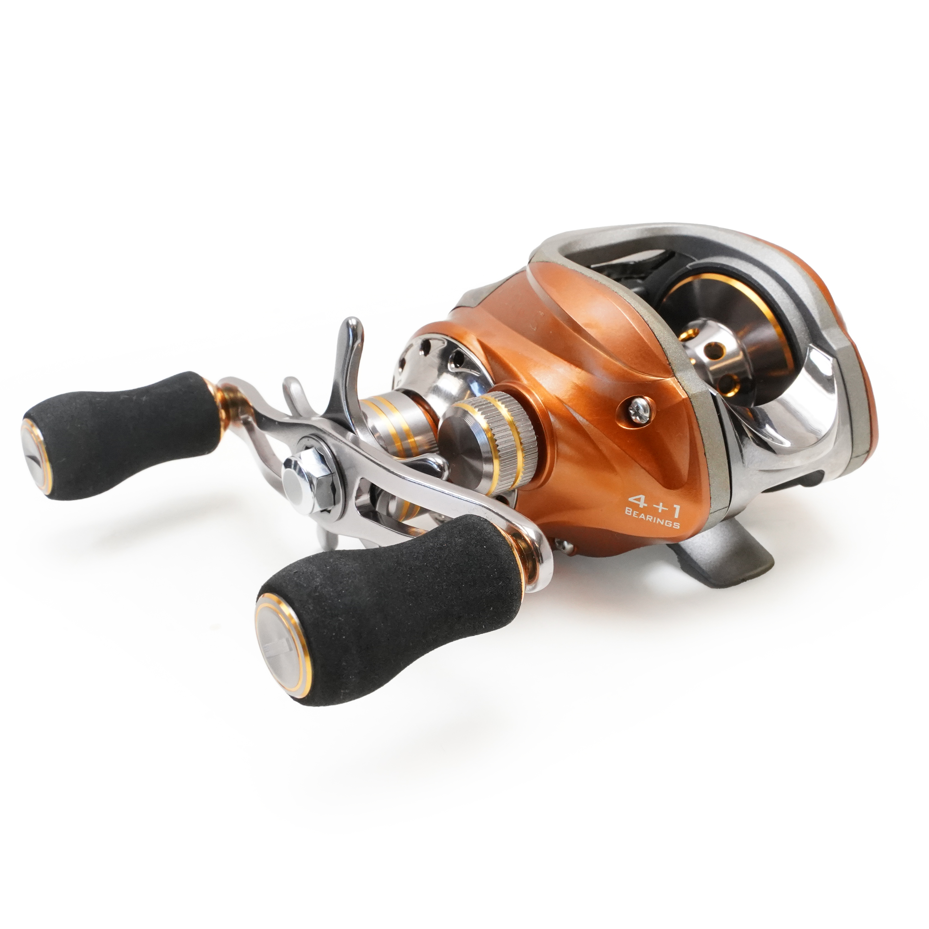Traxis Baitcaster Rolle - LH - Gold