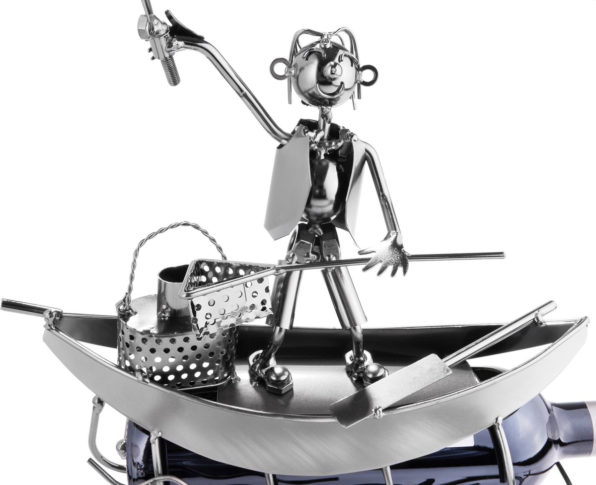  BRUBAKER - Fleshouder - Visser in een Boot 