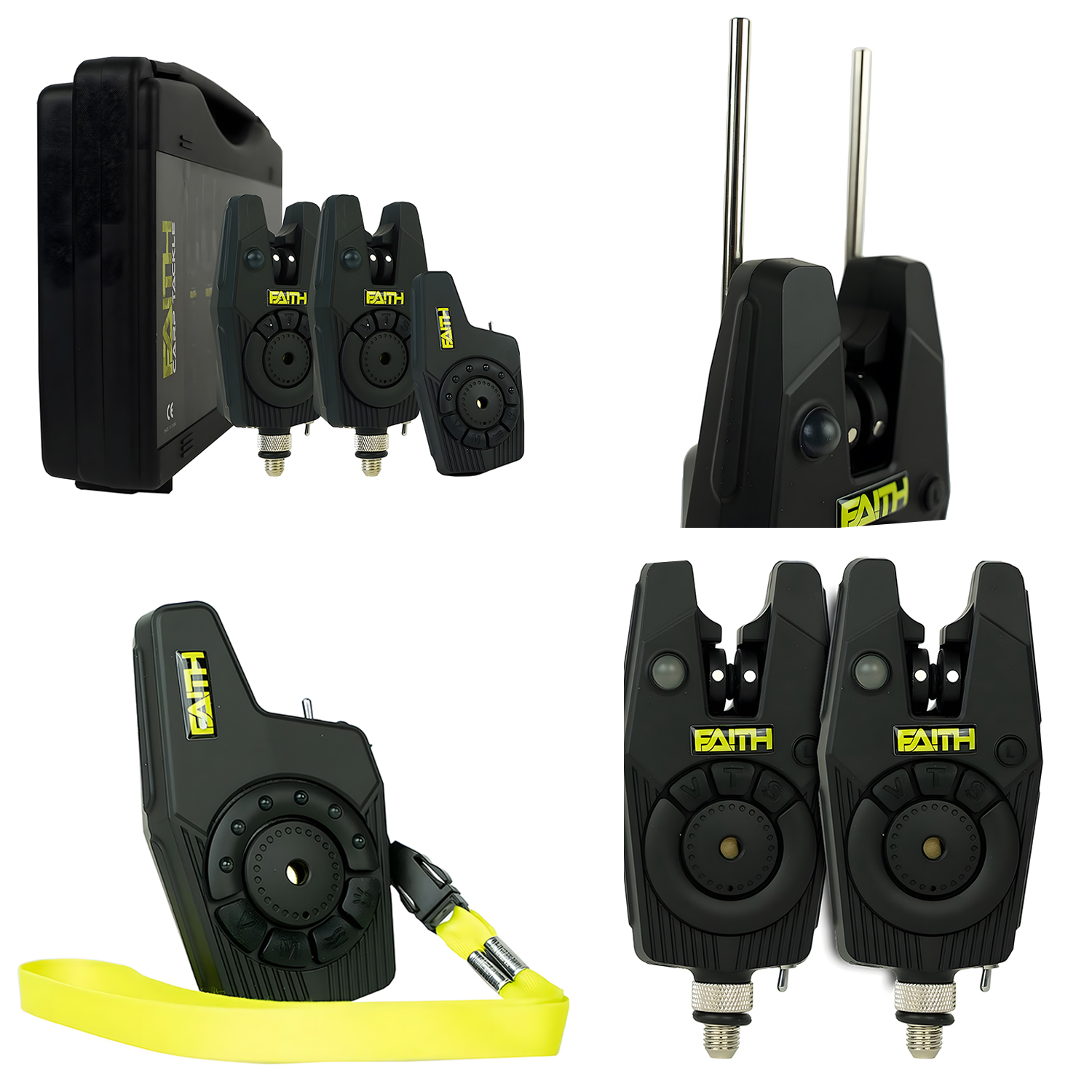X2 - Karpfenset - Karpfen-Deluxe-Set - Ruten - Rollen - Kescher - Abhakmatte - Rod Pod - Bissanzeiger - Angeltasche