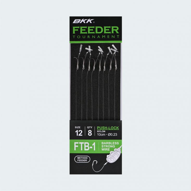 BKK Feeder Tournament - FTB-1 push-lock Rigs - Size 12#