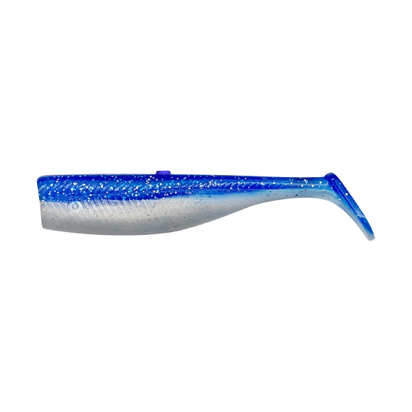 Savage Gear Minnow Tail | Blaues Perlensilber | 8cm | 6g | 5 Stück | Shad