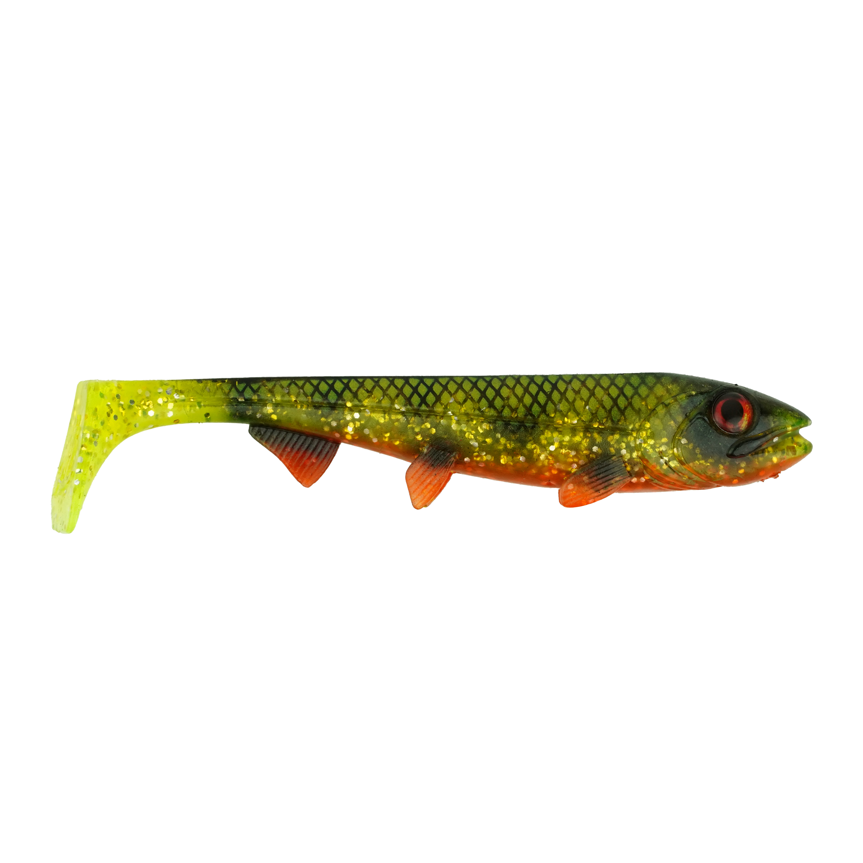 Hostagevalley Shad - Natürlicher Barsch - 14cm