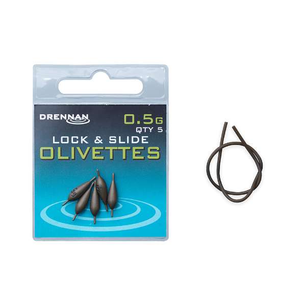 Drennan Olivettes Lock & Slide | Blei | 0,5g