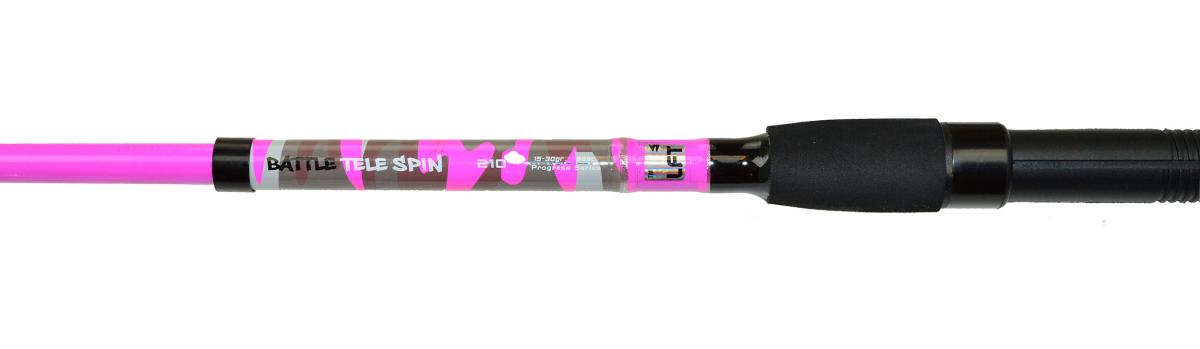 LFT Battle Telespin - Pink Camou - 210 - 15-30g