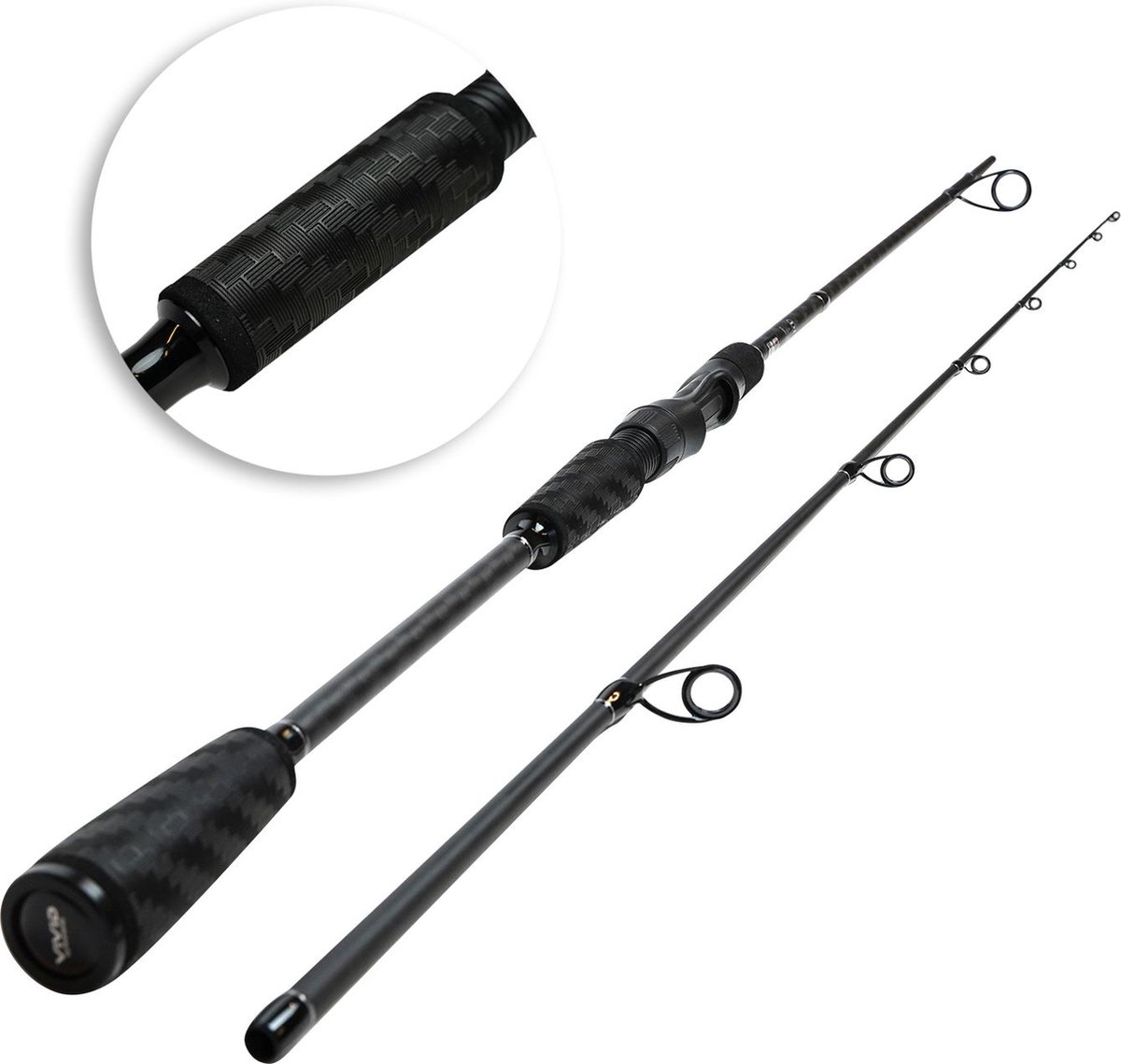 DLT Vivid Spinning Rod Set MH Allround – 2,70 m – 14–50 g – Rutenset – Rute mit Rolle und geflochtener Angelschnur