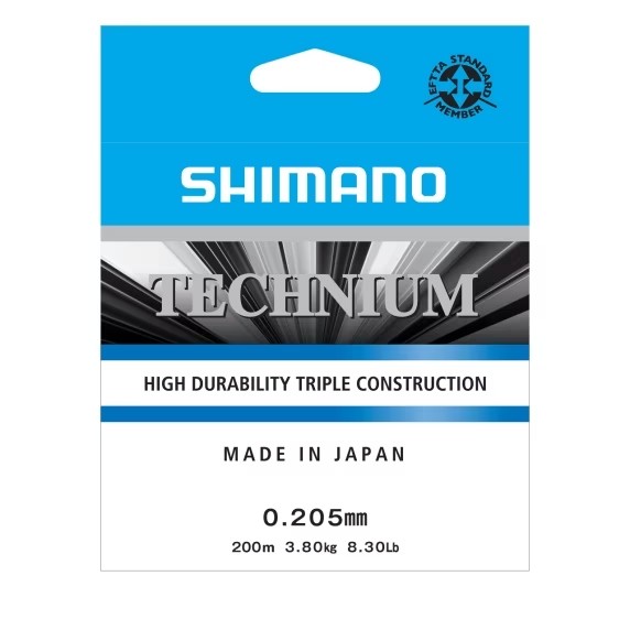 Shimano Technium - 200m - 0.205mm - 3.8kg