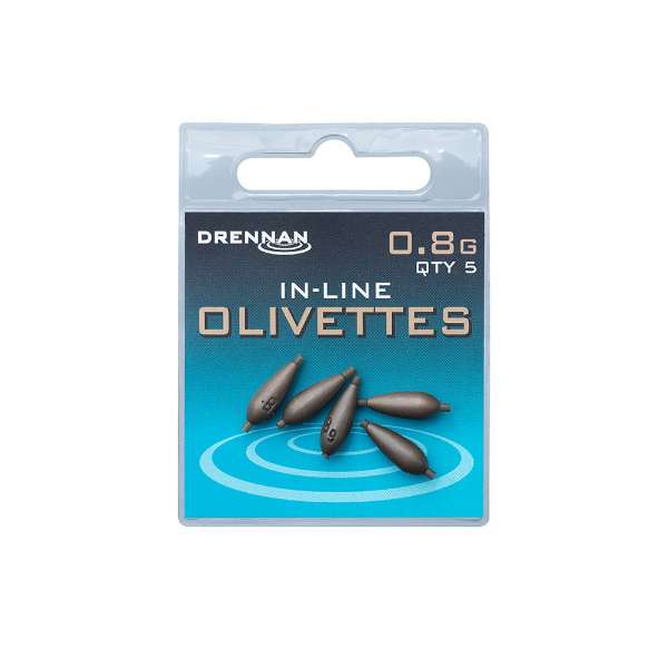 Drennan In-Line Olivette | Blei | 0,8g