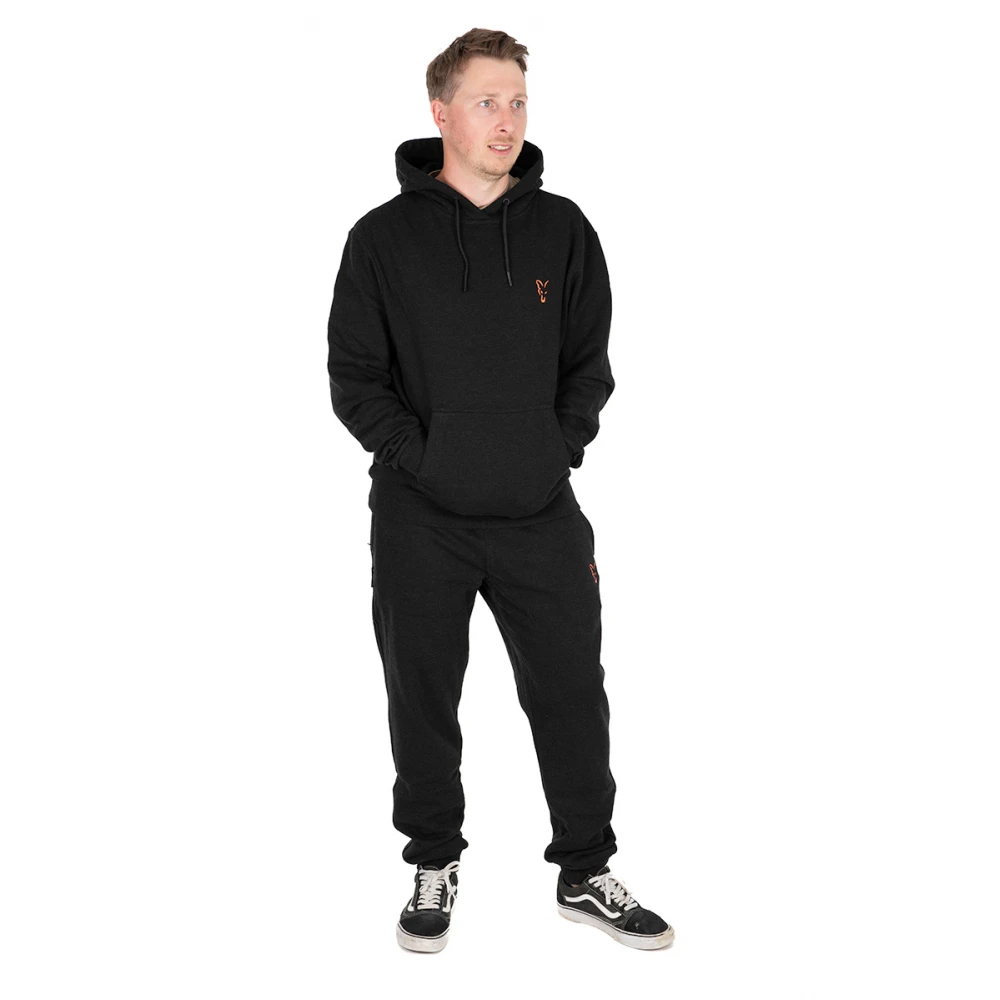 Fox Collection Hoody - Black/Orange - M