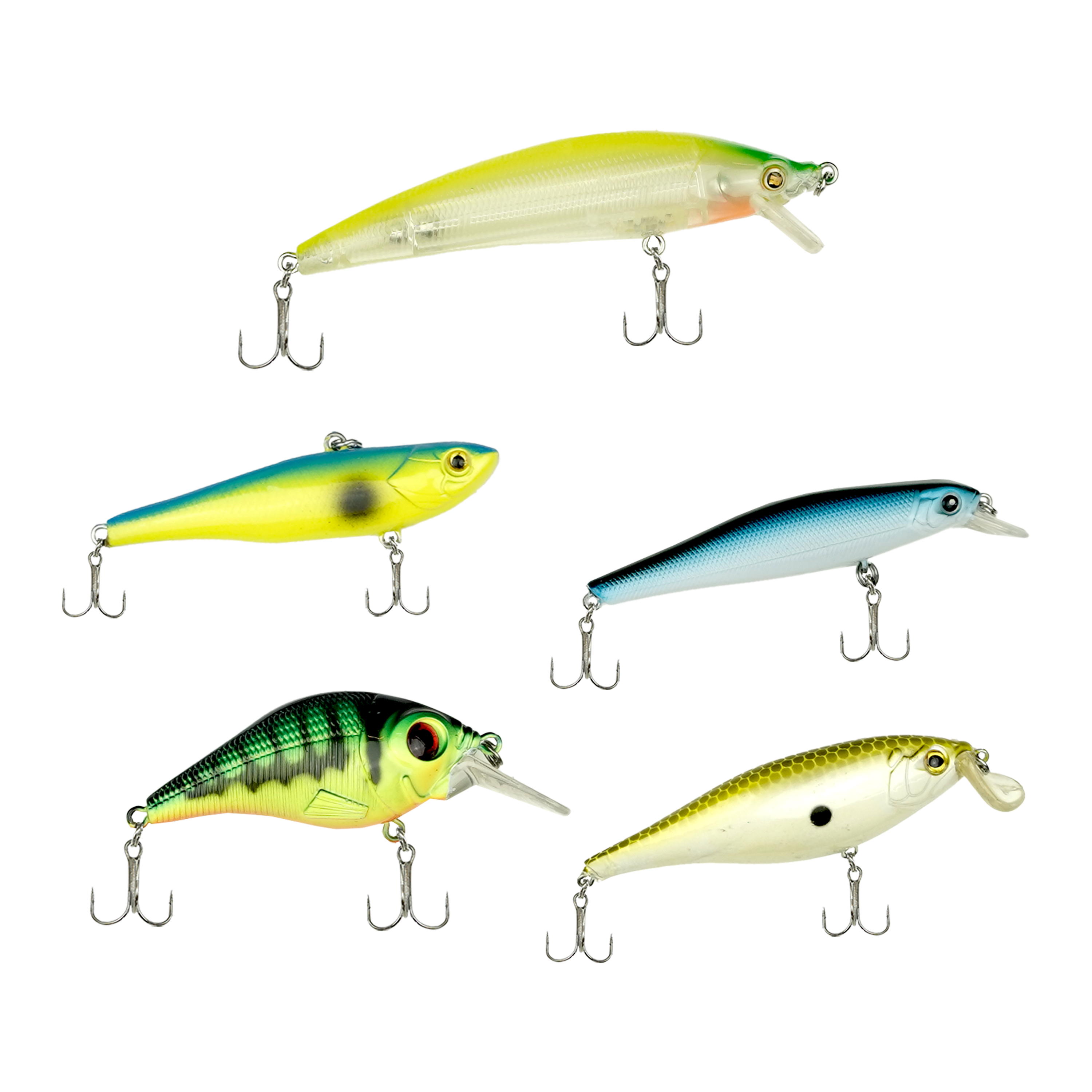 Fish-Xpro Köder-Set Wobbler -Set 25-teilig