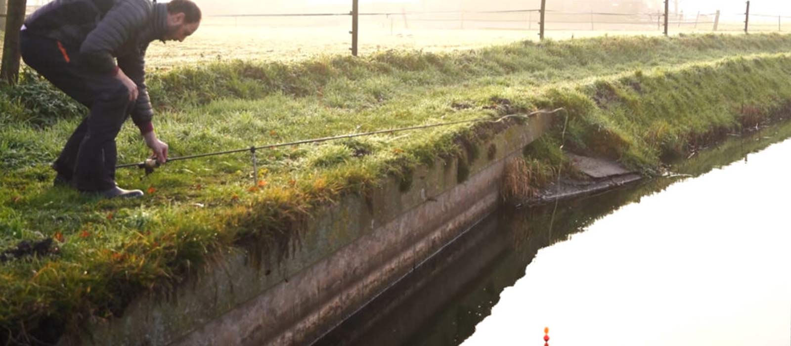 Hechtspot mit totem Köderfisch