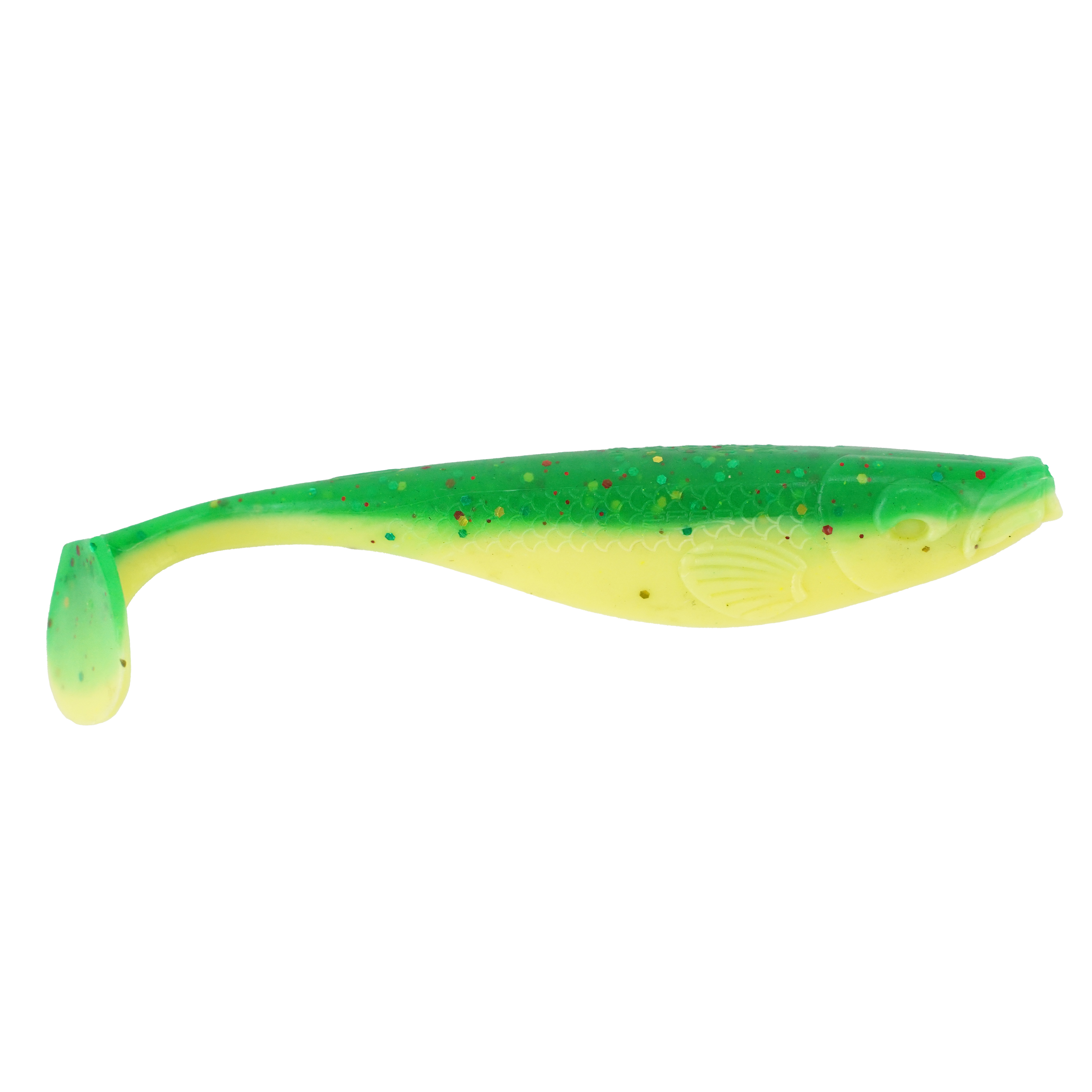 Fishxpro Gummiköder-Set Natur – Klares Wasser – 7 bis 20 cm – +/- 35 Stück