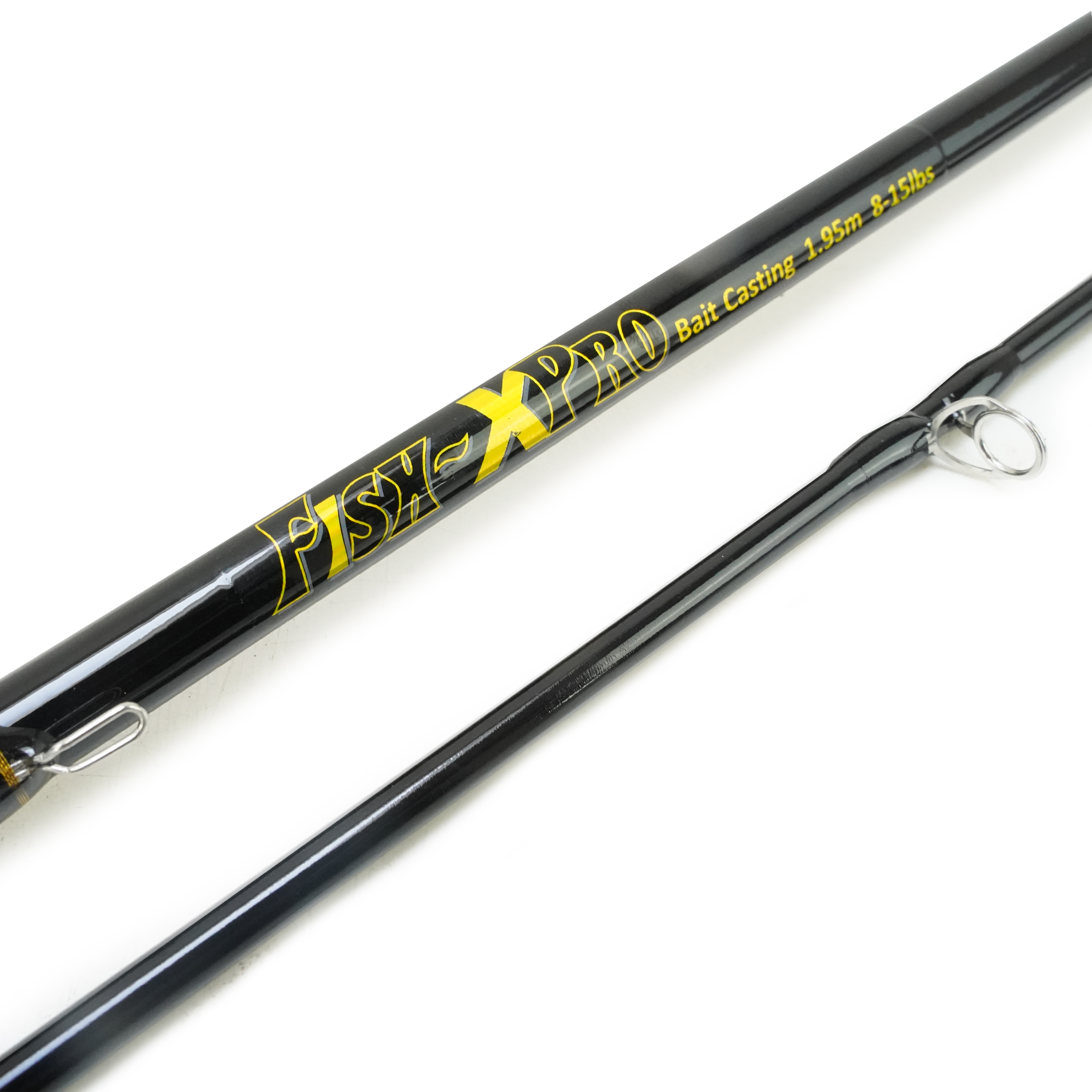 FISH-XPRO Baitcasting-Kombination | Raubfisch-Set | 1,95 m