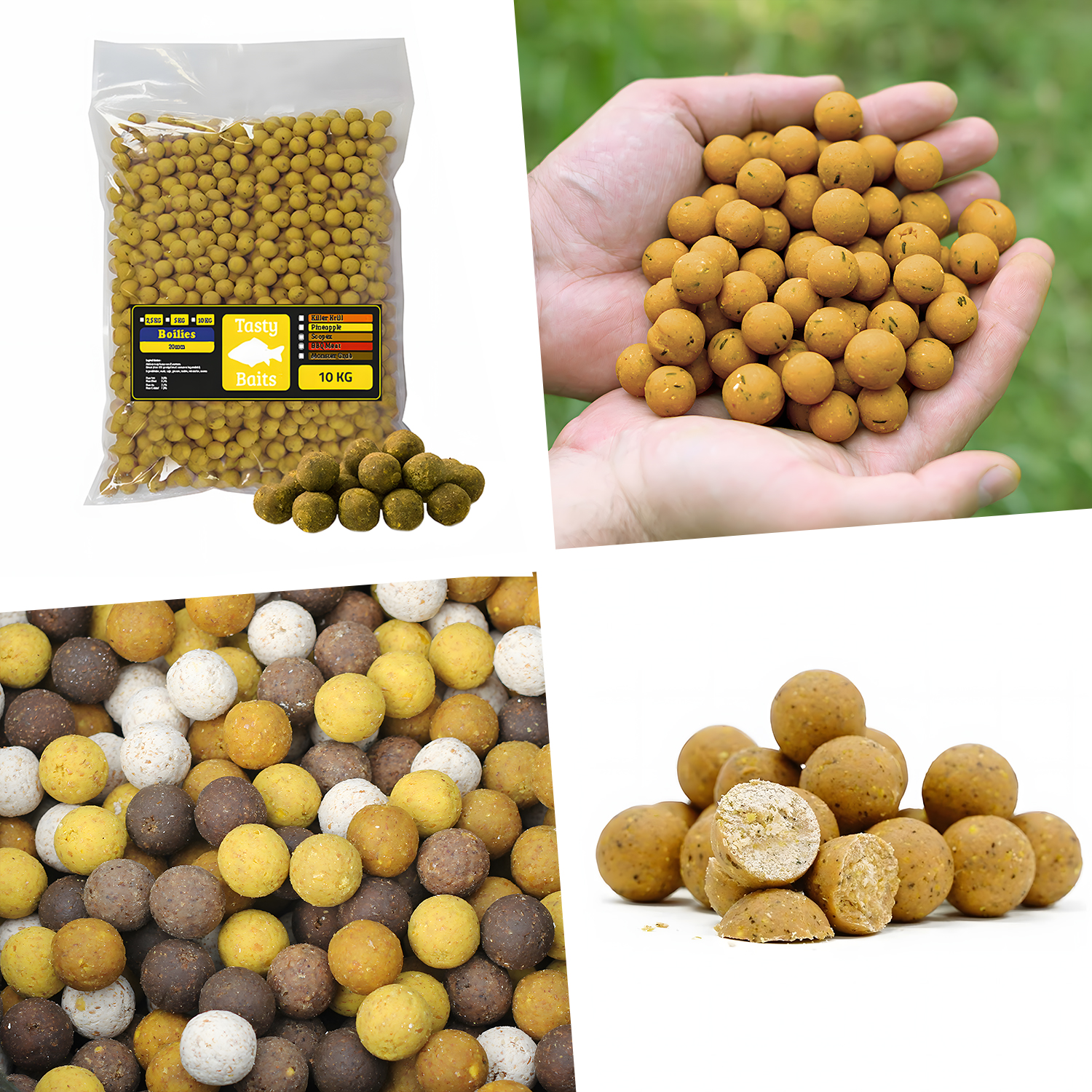 Tasty Baits Scopex | Boilie | 20mm | 10 kg