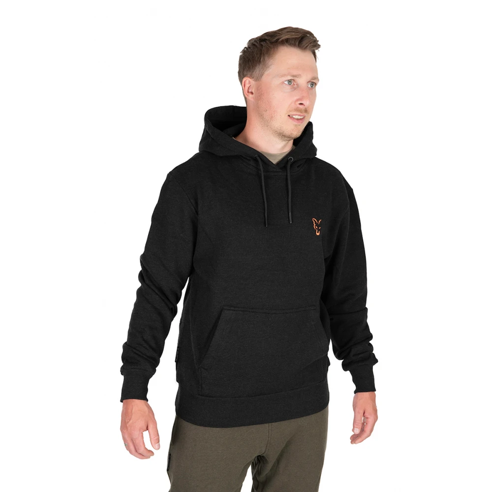 Fox Collection Hoody - Black/Orange - M