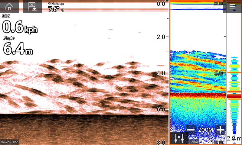 Fishfinder mit DownScan