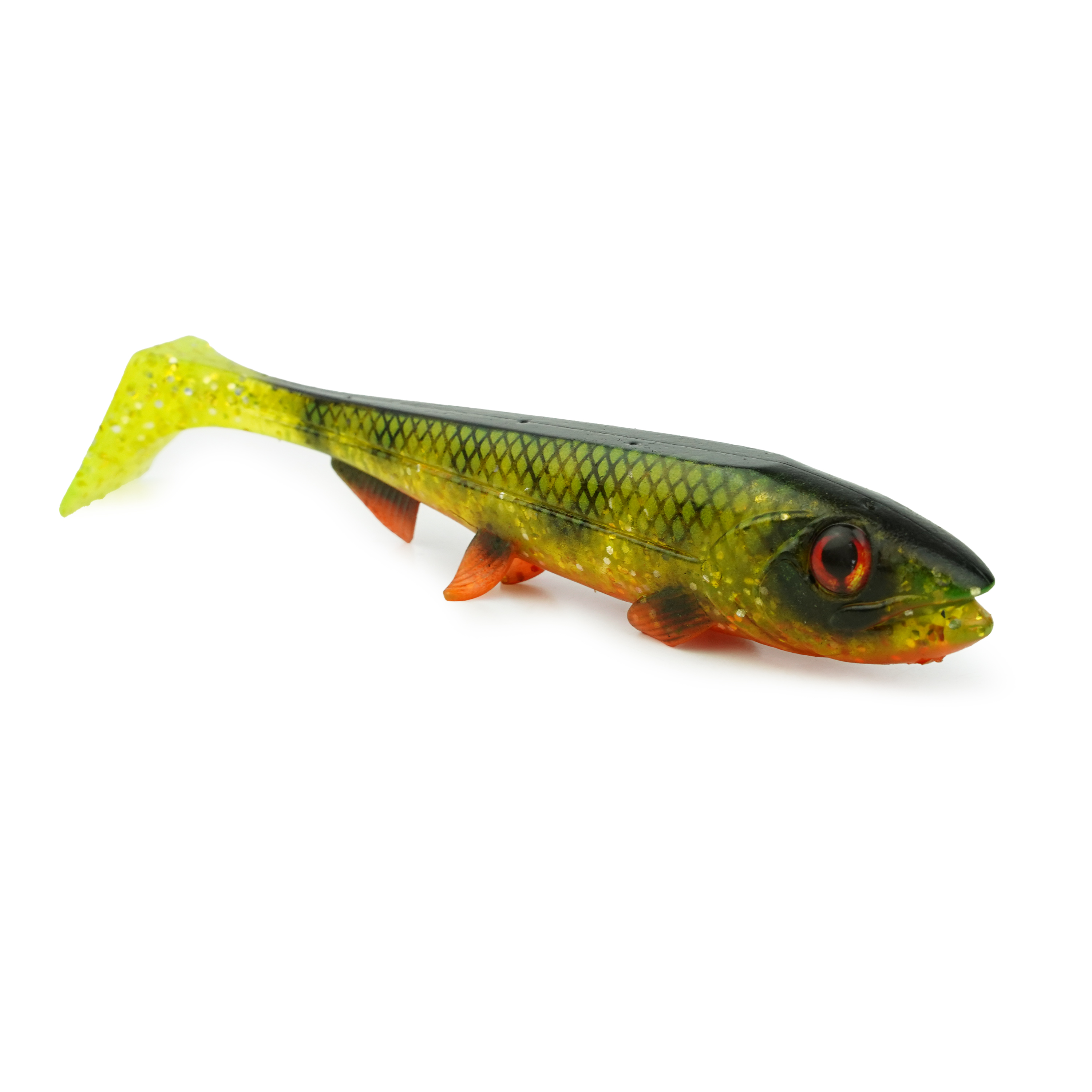 Hostagevalley Shad - Natürlicher Barsch - 14cm