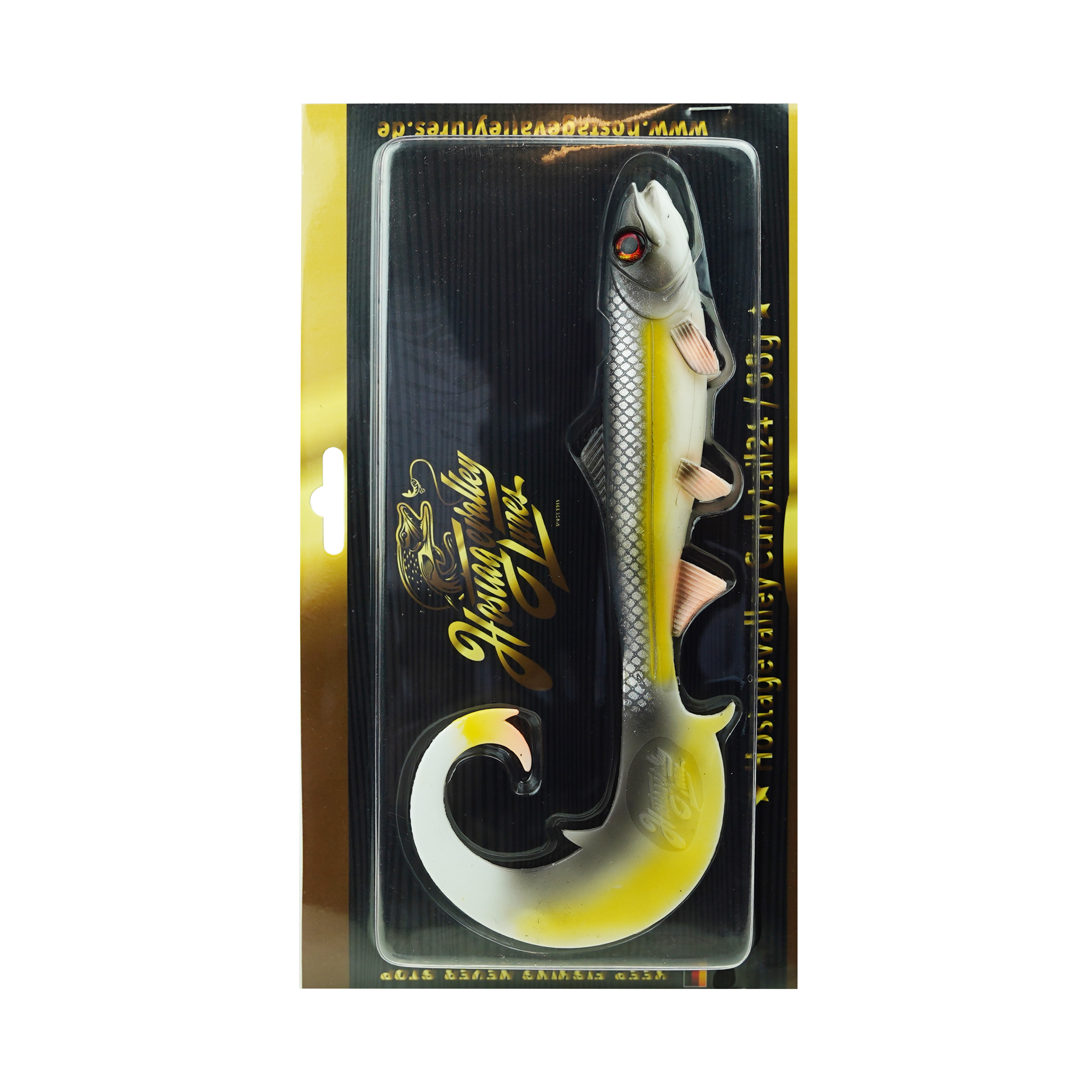 Hostagevalley Curlytail - Oranger Schnapper - 18cm