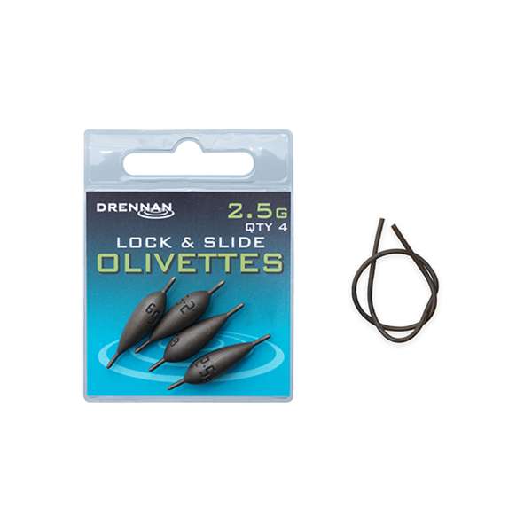Drennan Olivettes Lock & Slide | Blei | 2,5g