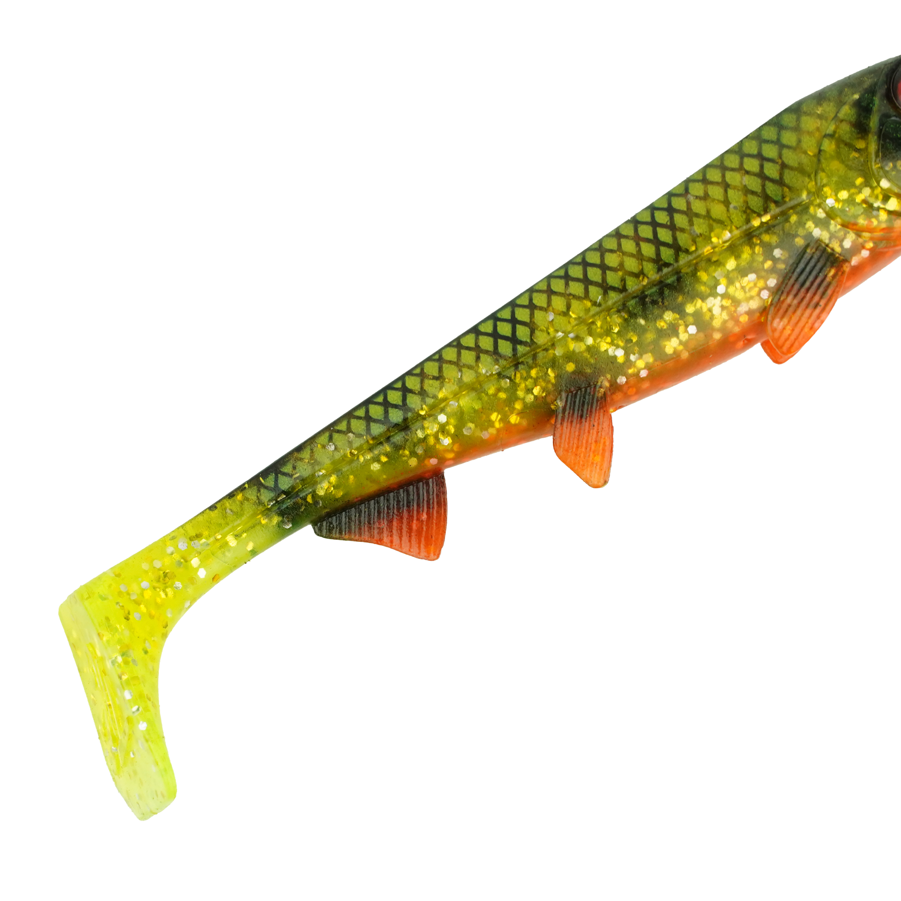 Hostagevalley Shad - Natürlicher Barsch - 14cm