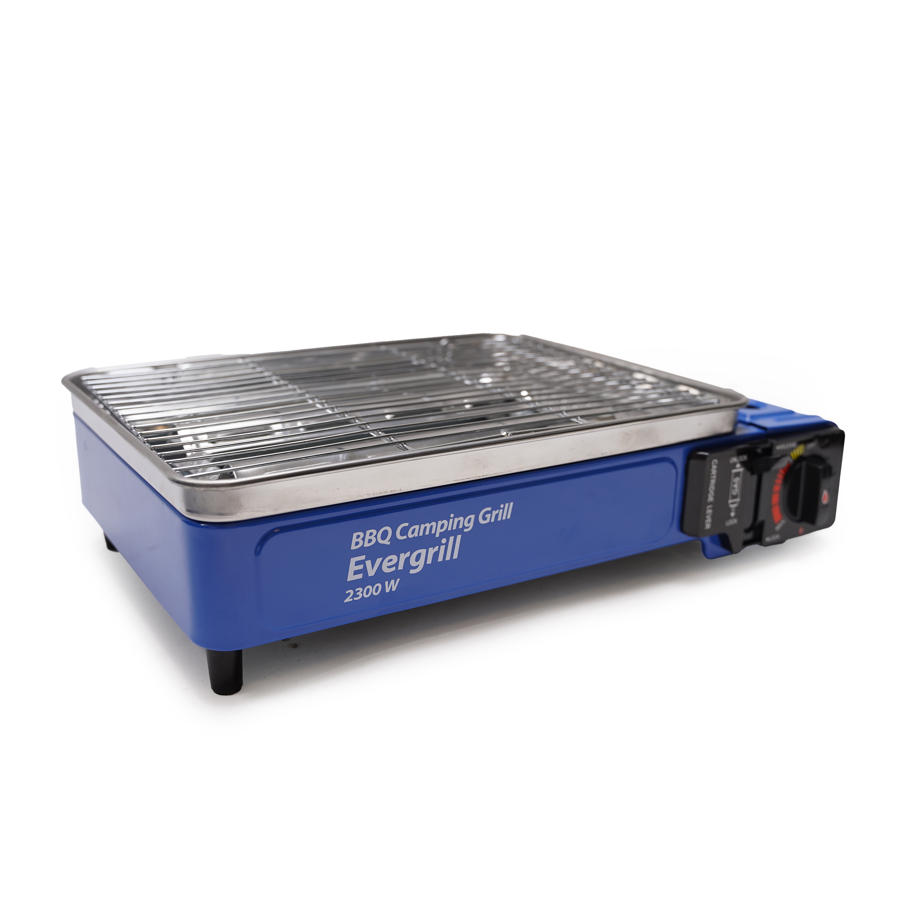Eurocatch Butangas-Campinggrill Evergrill – Gasgrill – Campingkocher – Tischgrill – Tischgrill - incl 4 Gaskartuschen