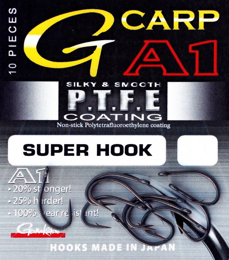 Gamakatsu A1 G-Carp Super Hooks Ptfe - maat 6