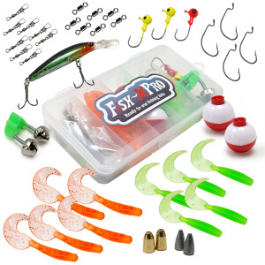 X2 Komplettes Meeres Angelset – Blue Drifter Rute 2,70 m - 6000 Rolle - Geflochtene Schnur - Zubehörset - Stahlvorfächer - Reiseset