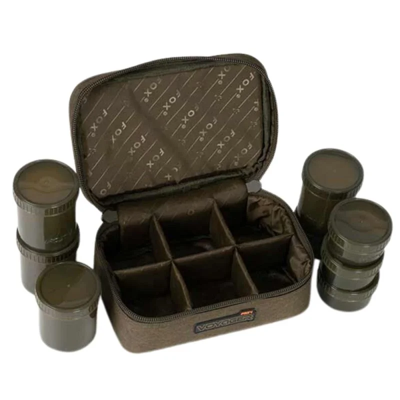 FOX Voyager - 8 Pot - Hookbait Case