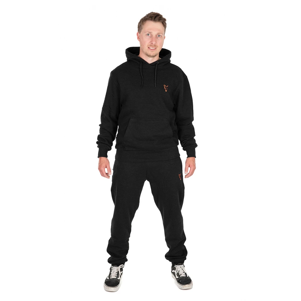 Fox Collection Hoody - Black/Orange - M