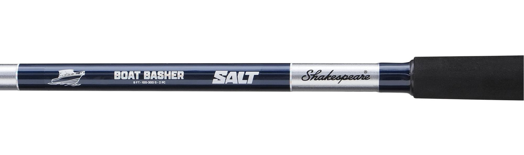 Shakespeare Salt Boat Basher - 8Ft - 100-300G - 2Pcs - Cmb