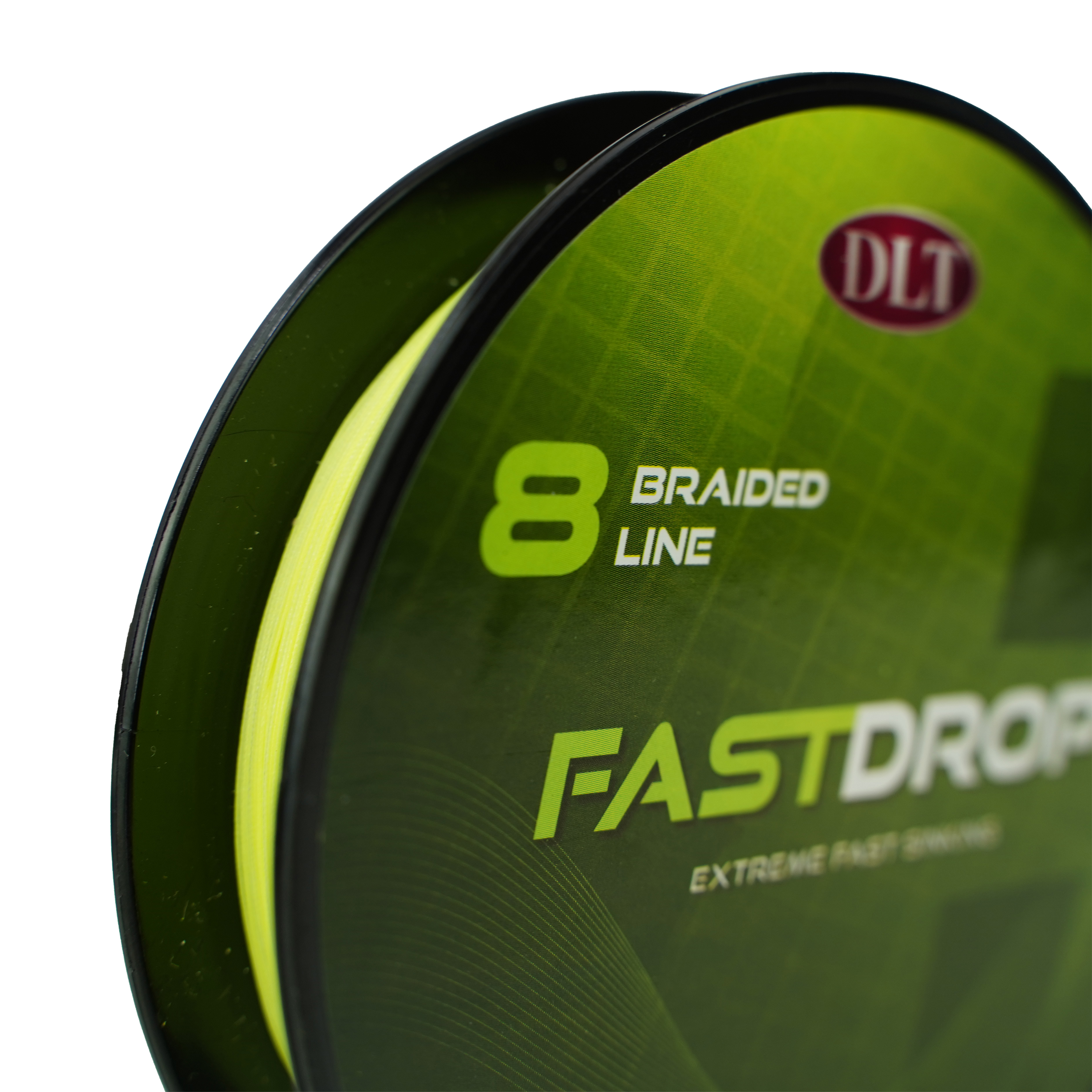 DLT FastDrop 8-Braid - Sinking - 200m - 0,16mm - Yellow - 11kg
