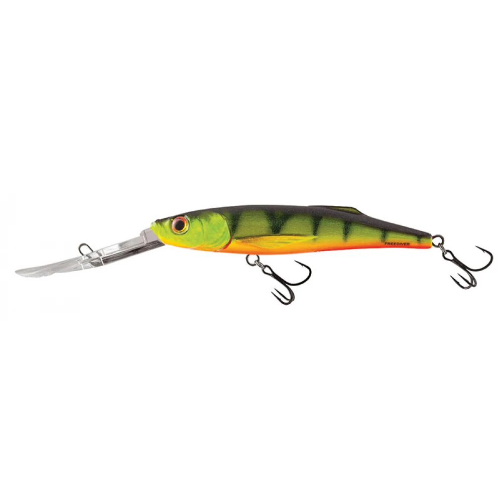 Salmo Freediver - Super Deep Runner - 9cm - Hot Perch