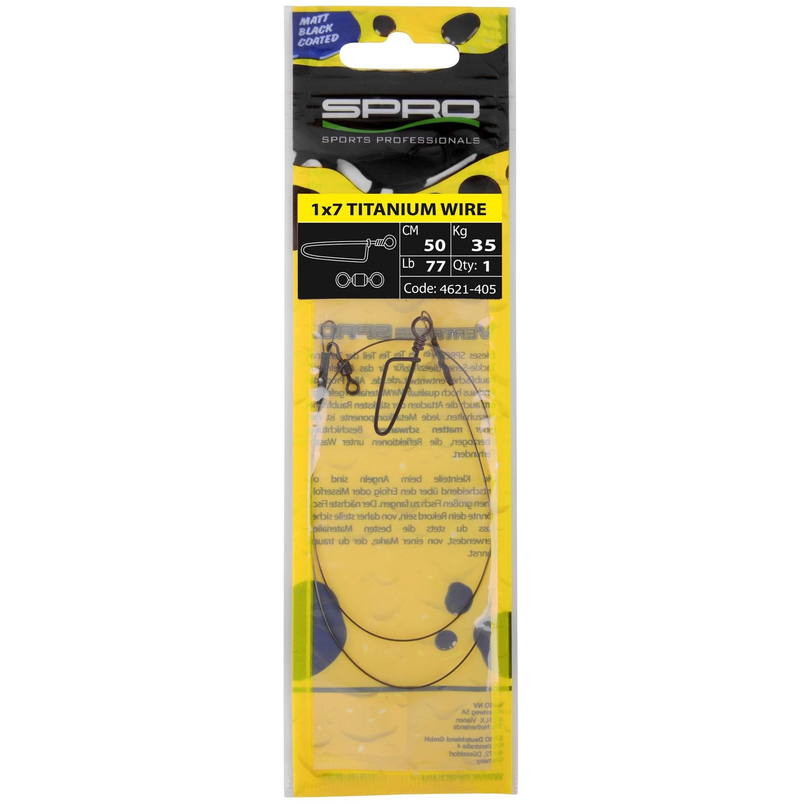 MB Leader Ti 1X7W 18lb 30cm