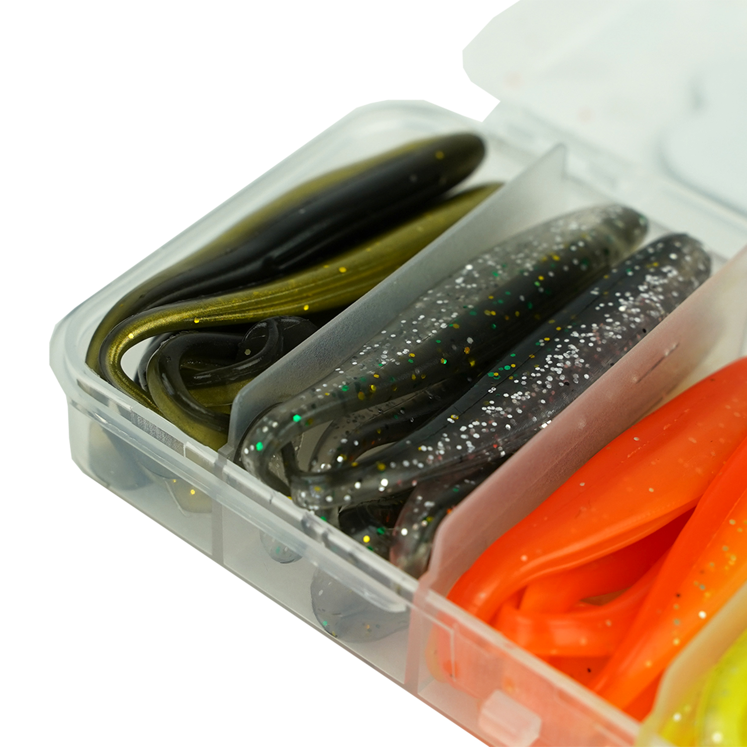 Fish-Xpro Softbait-Set 36-teilig – Köder – Gummifische – Jigköpfe – inkl. Tacklebox – Raubfisch – Zander