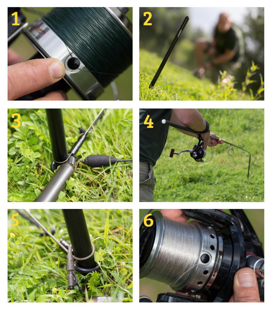 Distance Sticks Schritt-für-Schritt