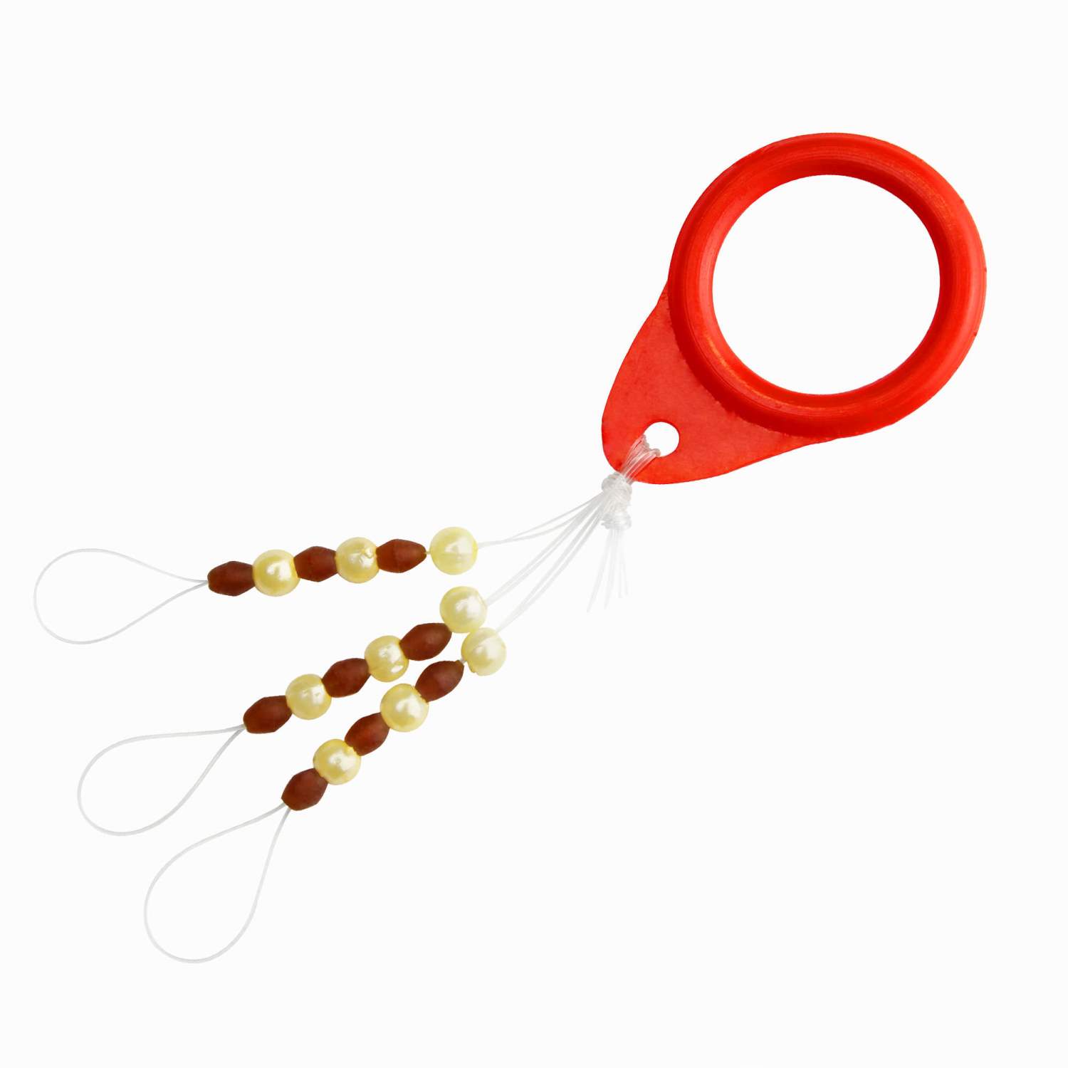 Eurocatch Silicon Schnur Stopper Basic mit Perle – Extra Groß 