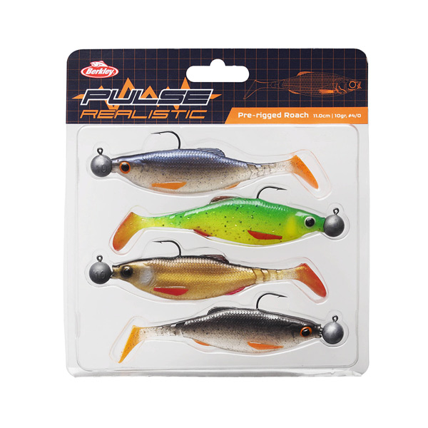 Berkley Pulse Realistisch | Plötze | | 15cm | 4 Stück | Shad