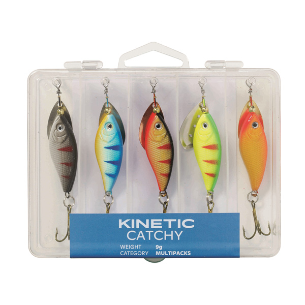 Kinetisch eingängig | 9g | 5 Stück | Spinner