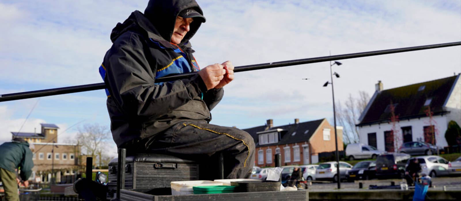 Hafenangeln im Winter mit JVS